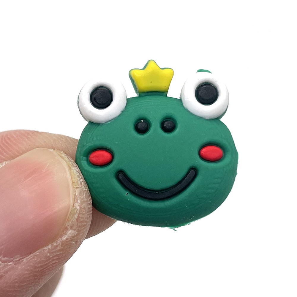 katak lucu Jibbitz shoe charms pin sendal crocs wanita Aksesoris DIY  pvc Bahan Untuk Dekorasi Sepatu Hadiah anak