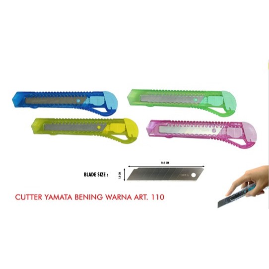 

ST-110 Godolake Official - Cutter Yamata Bening Warna 110 Warna Random 1 Lusin