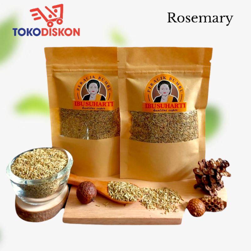 

Rempah Daun Rosemary Kering - Bumbu Masakan // Premium