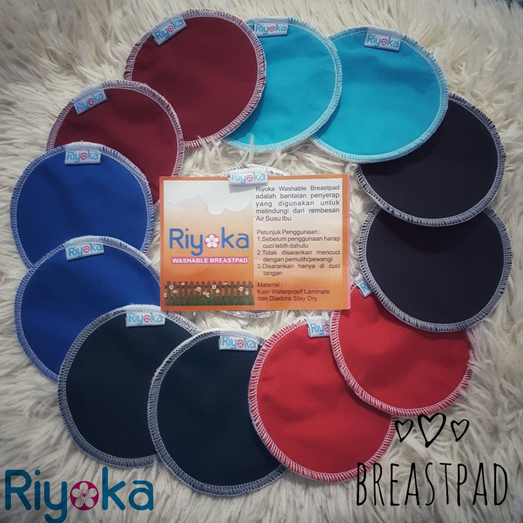 Breaspad riyoka untuk resapan air susu 1 psang