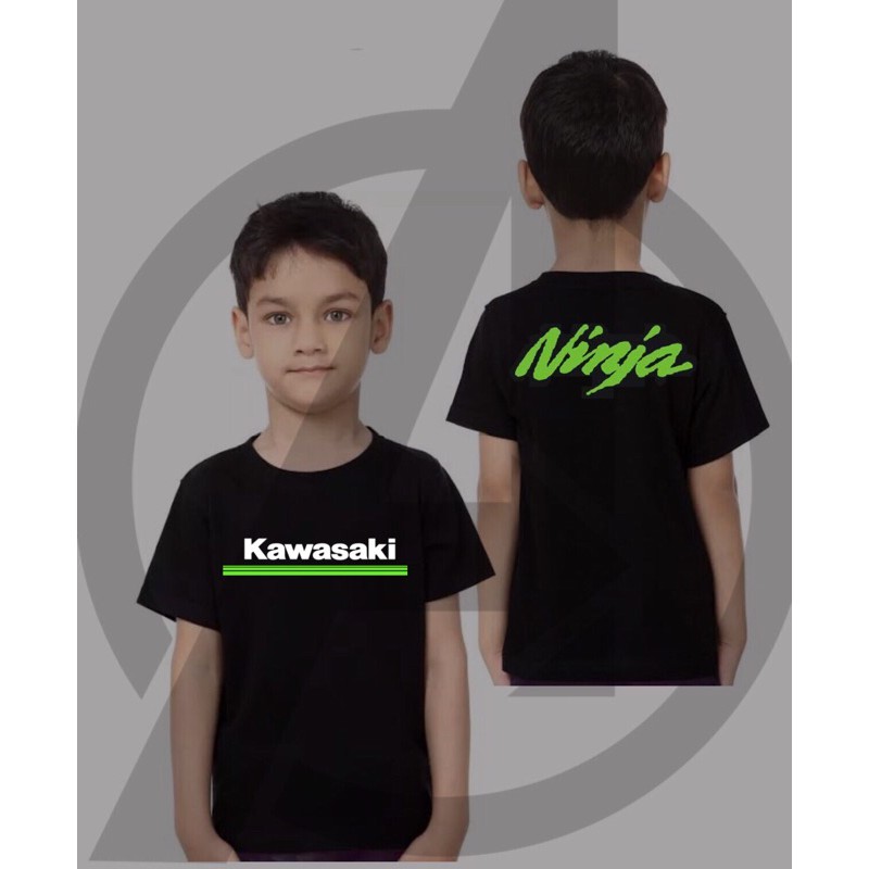 Kaos Anak Baju Motor Kawasaki Ninja