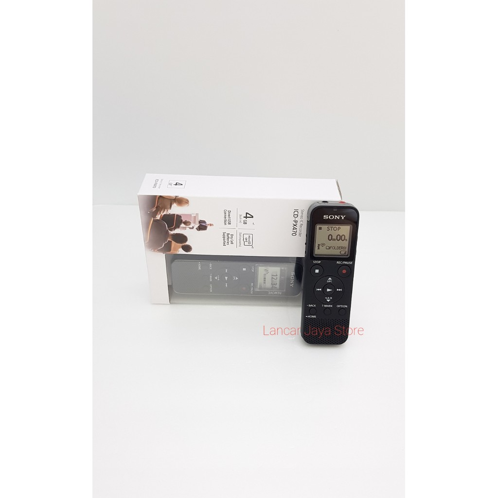 Voice Recorder sony ICD-PX470 - Hitam Perekam Suara Sony PX-470