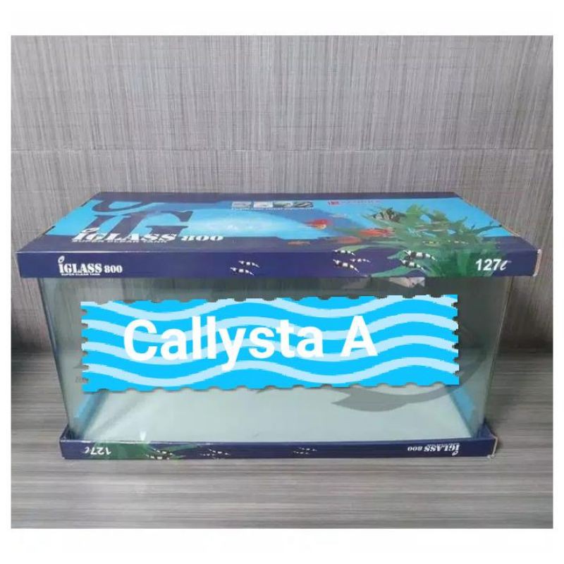(KHUSUS JABODETABEK) AQUARIUM KACA 8MM BENDING KANDILA IGLASS 800 127L 80x40x40 KACA 8MM