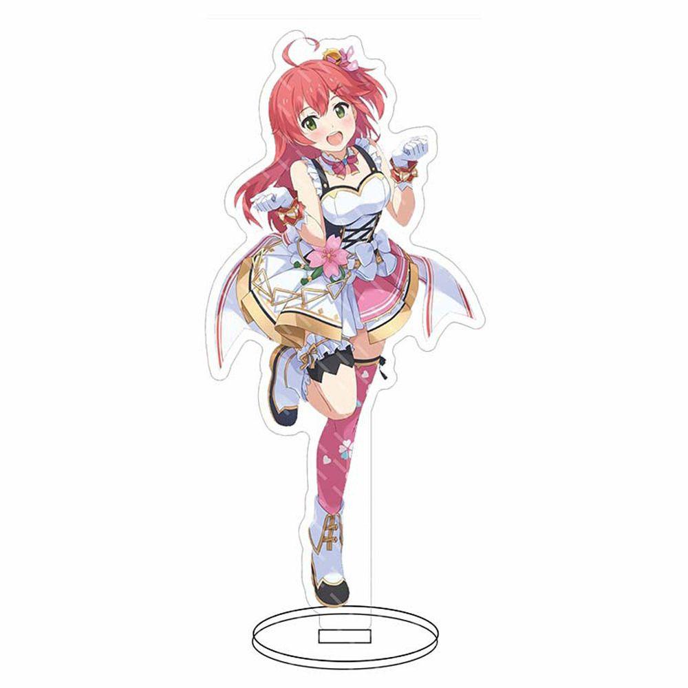 Needway   Hololive Vtuber Stand Model Cutey Xmas Hadiah Anime Figure Mainan Desktop Mainan Model Plat Usada Pekora Uruha Figure Model