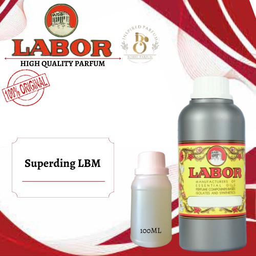 BIBIT PARFUM MURNI SUPERDING LBM // LABOR 100ML REPACK