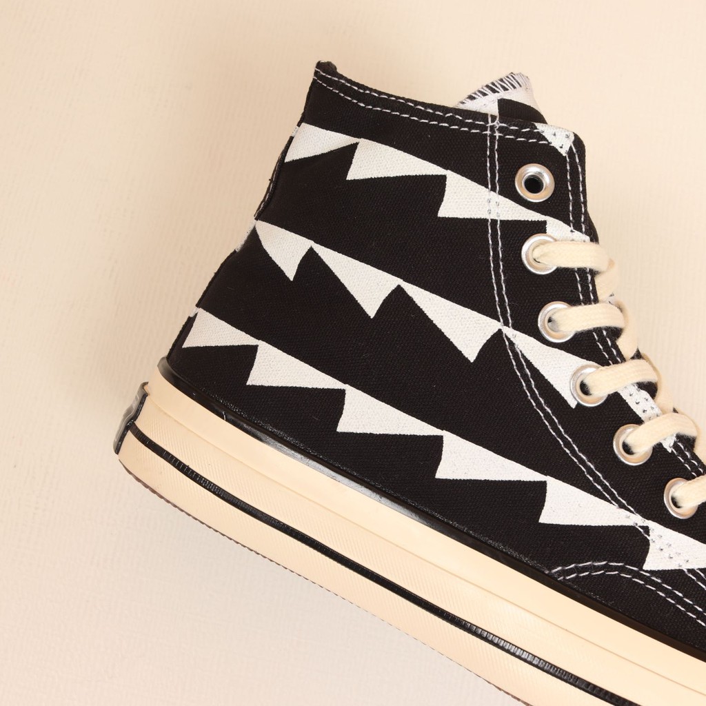 Converse  All Star 1970s Hi Archive Print Black