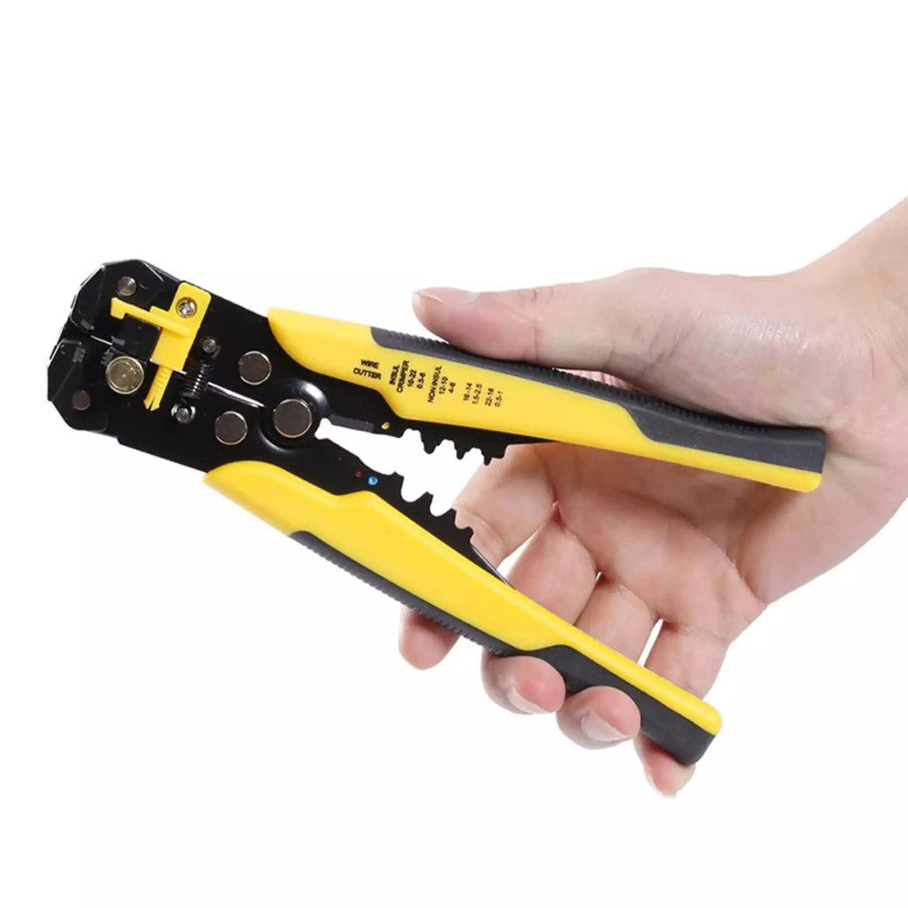 Automatic Wire Stripper Crimper Wire Pengupas Kulit Kabel  Pembuka Pemotong Tang Potong Tang Pengupas dan Pemotong Kabel - Cable Strippers