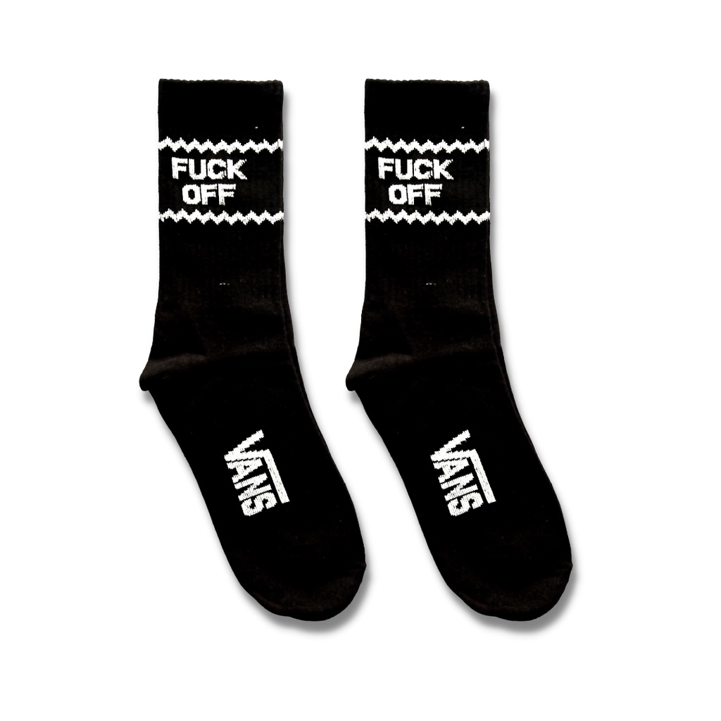 Kaos Kaki Oldschool Skate - Kaos Kaki Premium - Andalusia Official-Fvckoff Hitam