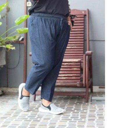 CELANA LUNA JEANS JUMBO STANDAR BISA COD JAMINAN KUALITAS