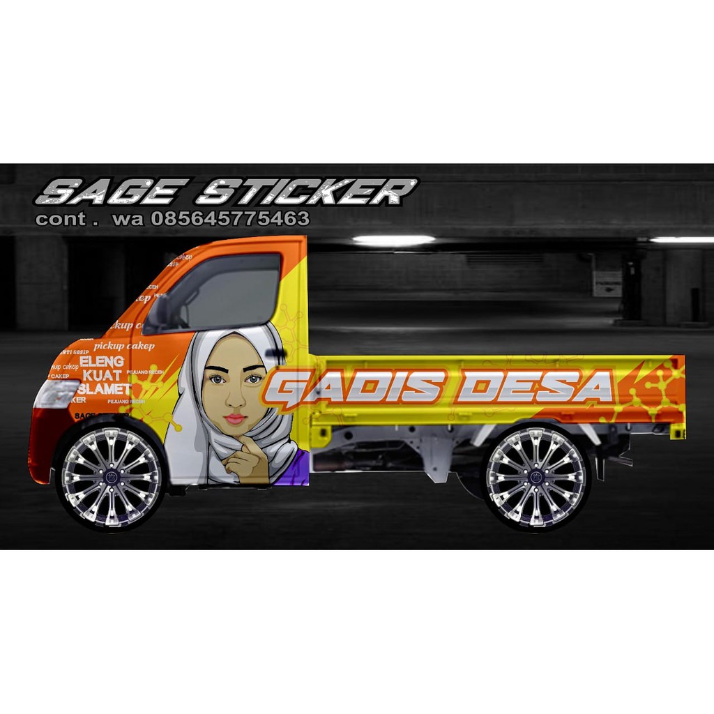 DECAL MOBIL GRANDMAX 1