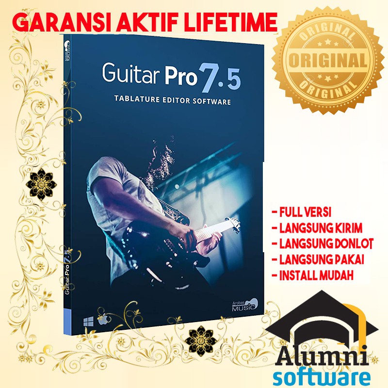 [FULL VERSION] Guitar Pro 7 Sound Music Software - GARANSI AKTIVASI