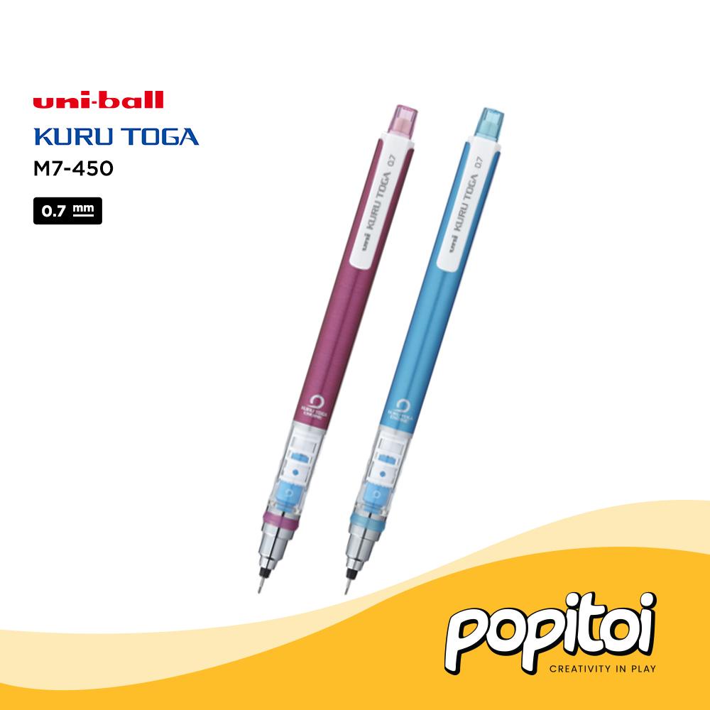 

UNI Kuru Toga Standard Model M7-450 0.7 mm Drafting Mechanical Pencil Pensil Mekanik