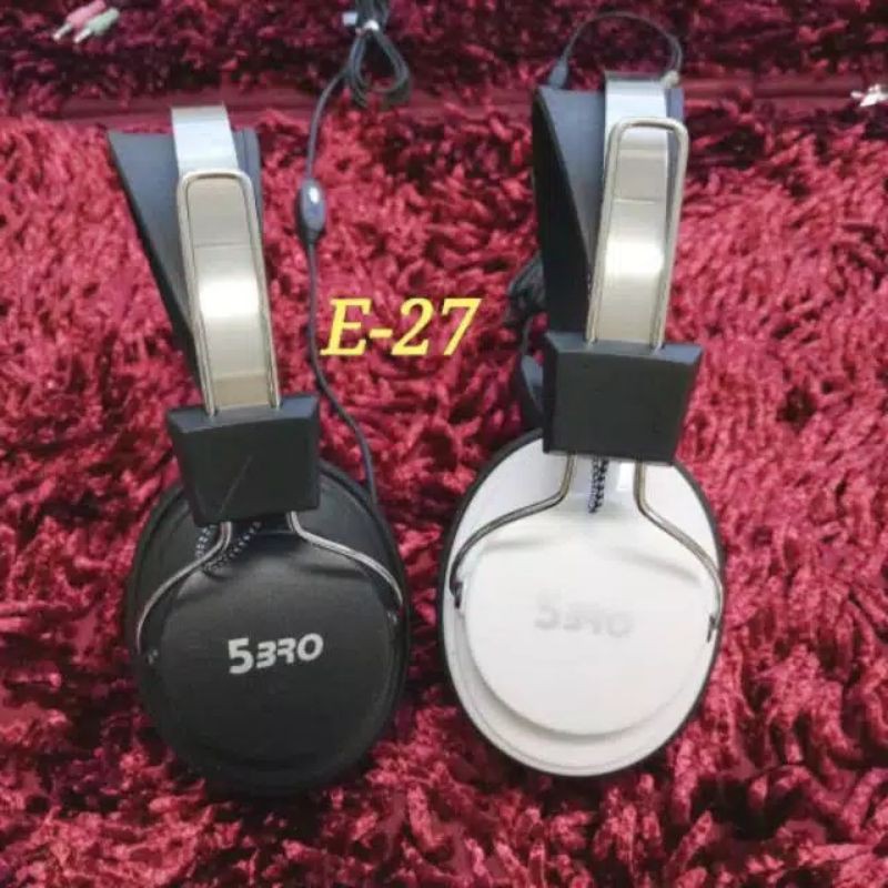 Headset Bando 5Bro Stereo Headphone Extra Bass Quality