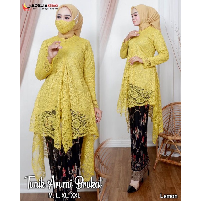 KEBAYA ORIGINAL//TUNIK ARUMI BRUKAT BUSUI FRIENDLY KRAH SANGHAI//Kode ADK