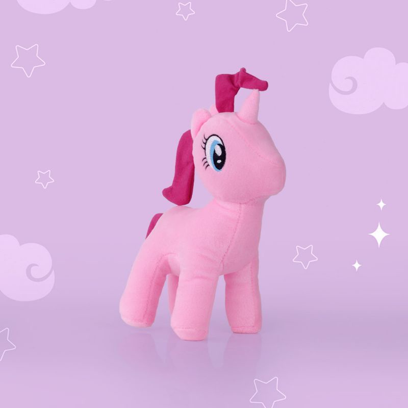 Boneka Kuda Pony Berlabel SNI Tinggi 30 cm Bahan Premium | Boneka Cantik Lucu Lembut Ditangan Bahan Velboa Berkualitas