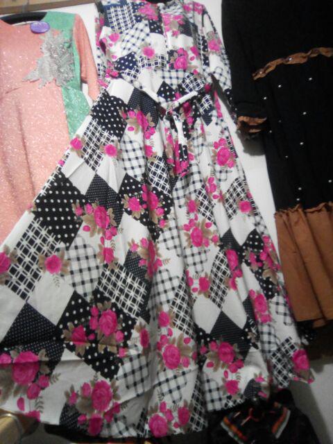 Gamis Monalisa Maxi Camelia Natasha Wolfis Batik Songket Umbrella Grosir Ecer Syari Mayung Busui