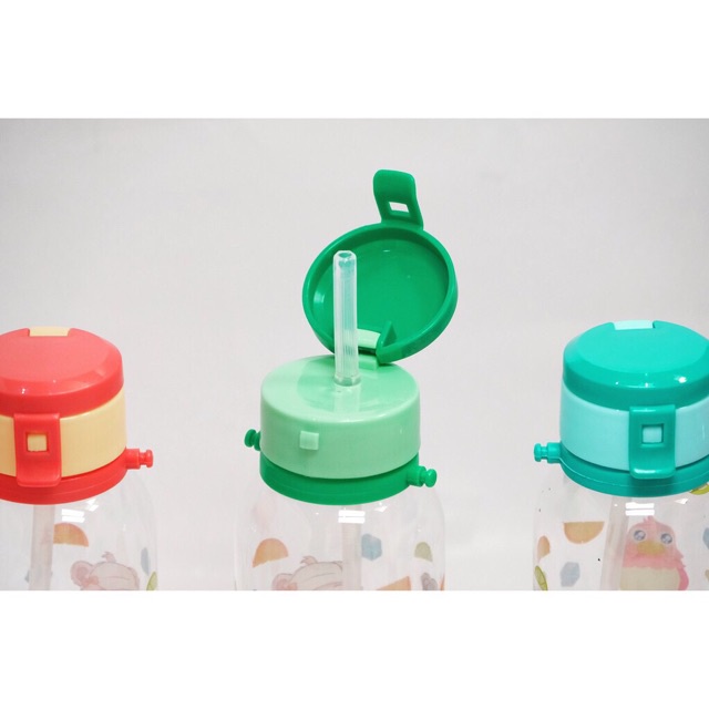 Botol Minum / Tempat Minum Anak Lucu 480ml 2175-1 BPA FREE