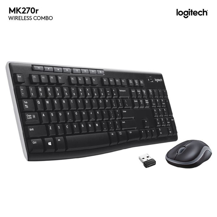 LOGITECH WIRELESS COMBO KEYBOARD &amp; MOUSE MK 270R / MK270R