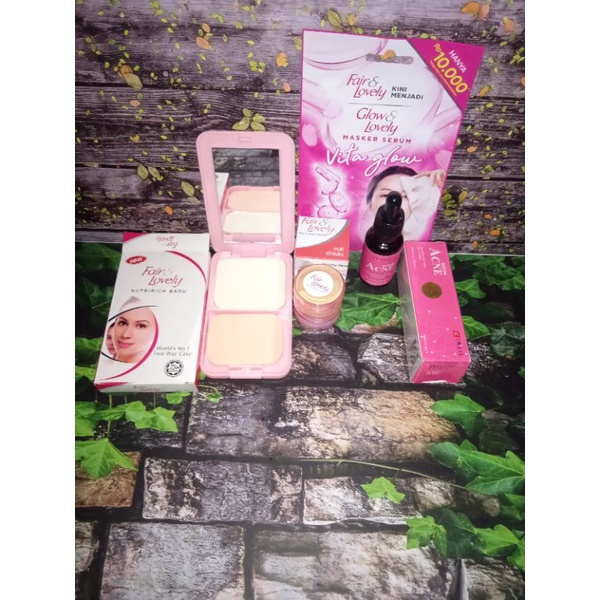PAKET GLOWING 4IN1 FAIR AND LOVELY ORIGINAL BPOM