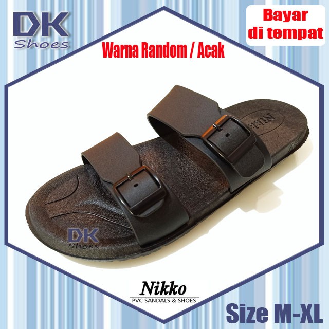 Nikko Sandal M-XL Ban2 / Sandal Laki Selop Karet Murah / Sandal Tahan Air / Sandal Kekinian