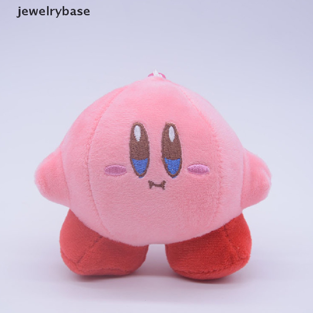 (jewelrybase) Gantungan Kunci Bentuk Kartun Kirby Bahan Plush Untuk Anak-Anak