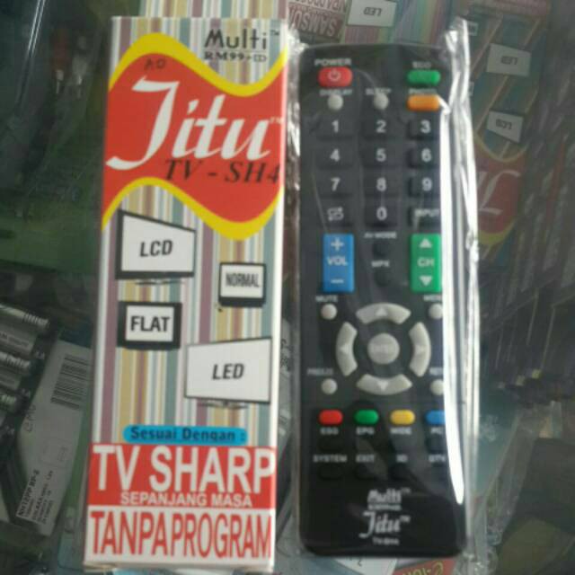 REMOTE TV SHARP LCD LED NORMAL FLAT
