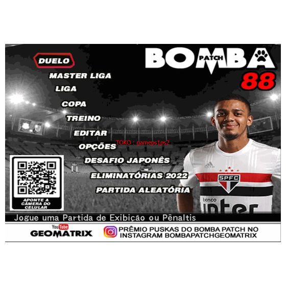 Winning Eleven Bomba Patch 88 Janeiro De 2021 - kaset ps2