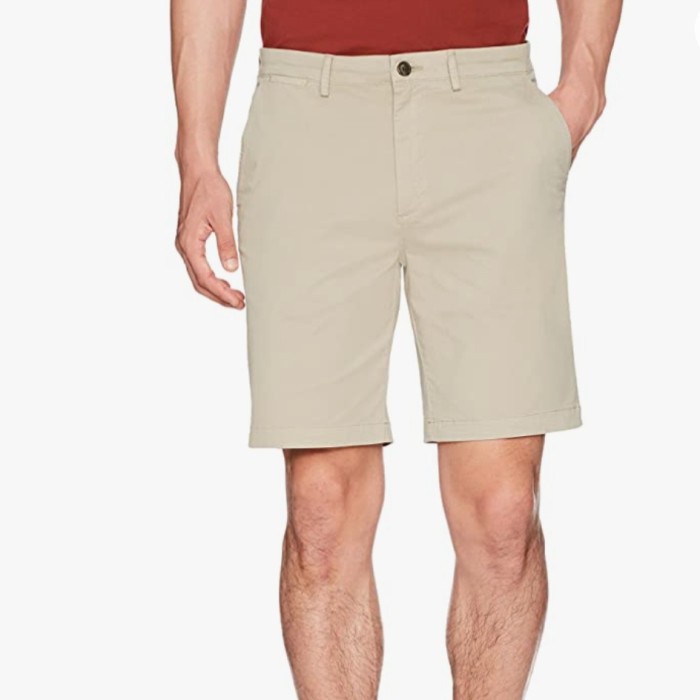 Celana Pendek Celana Pendek Santai Golf Pria Amazon Essentials Original Men's Short - Cream, 29 (H2Y