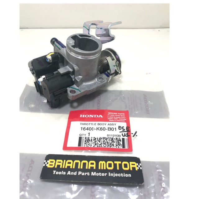 THROTTLE BODY VARIO 125 LED ORI HONDA 16400 K60 B01