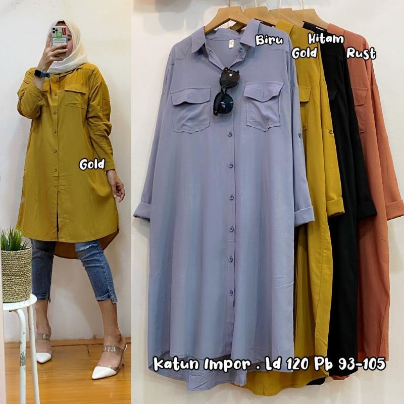 LONG TUNIK KATUN