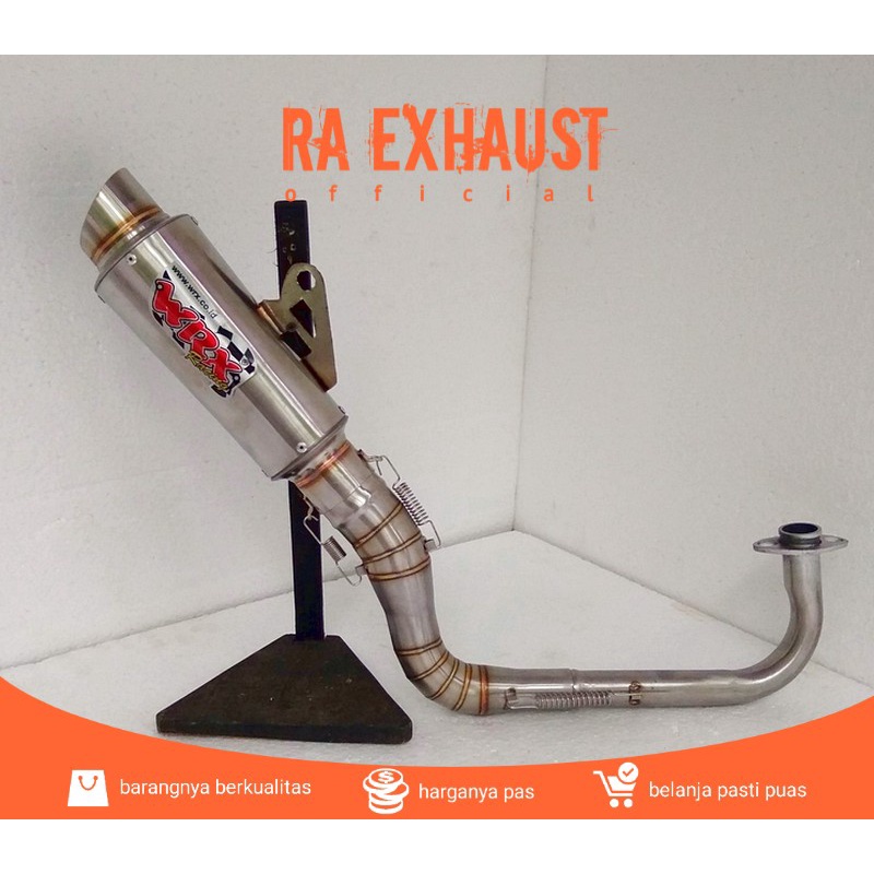 Knalpot Racing WRX Mio Sporty/Mio  M3/Mio J/Mio Soul/Mio Smile/Mio GT/Mio Soul Karbu/Beat Karbu/Beat