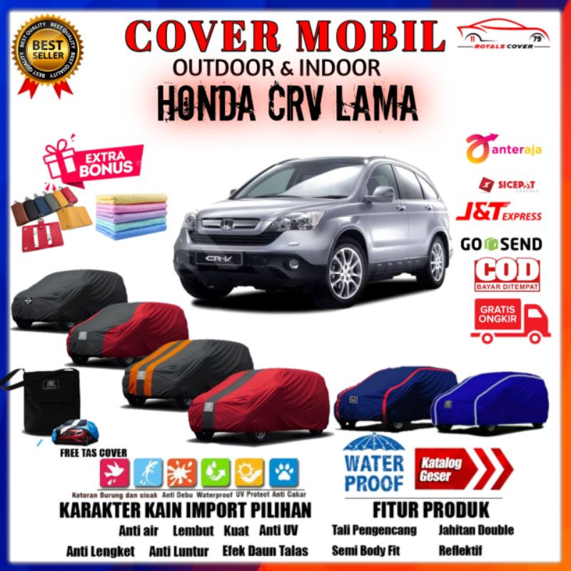 Cover Mobil Honda CRV / Sarung  Penutup Mobil Honda CR-V / Selimut Mantel Tutup Pelindung Outdoor