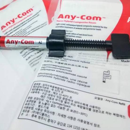 Premium - Dental Komposit any-com anycom any com composite bahan tambal lubang lobang gigi veneer na