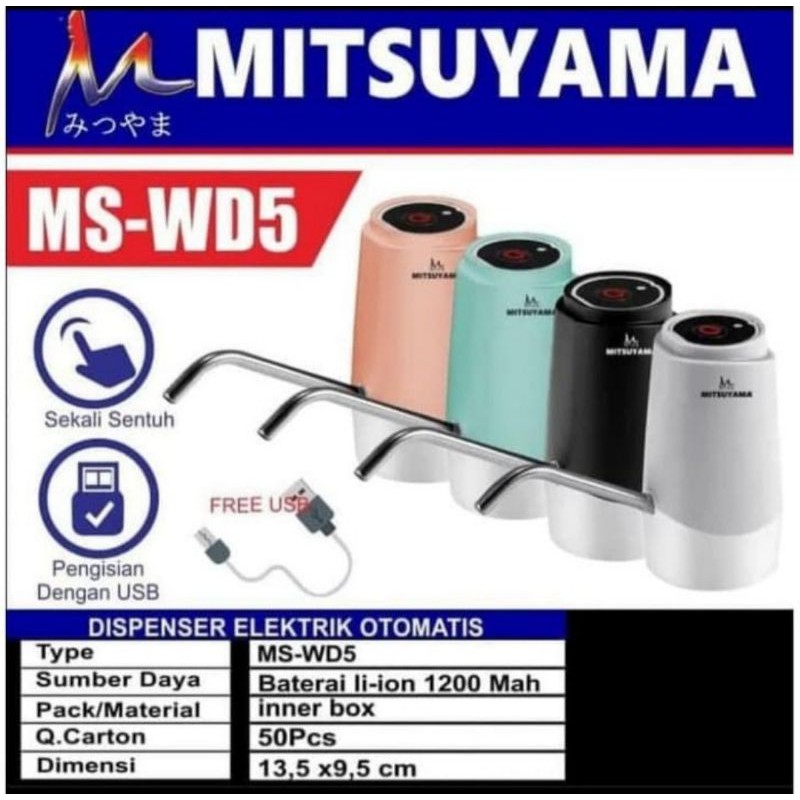 Pompa galon elektrik Mitsuyama