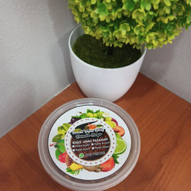 

Bumbu Rujak giling khas anau pasaman