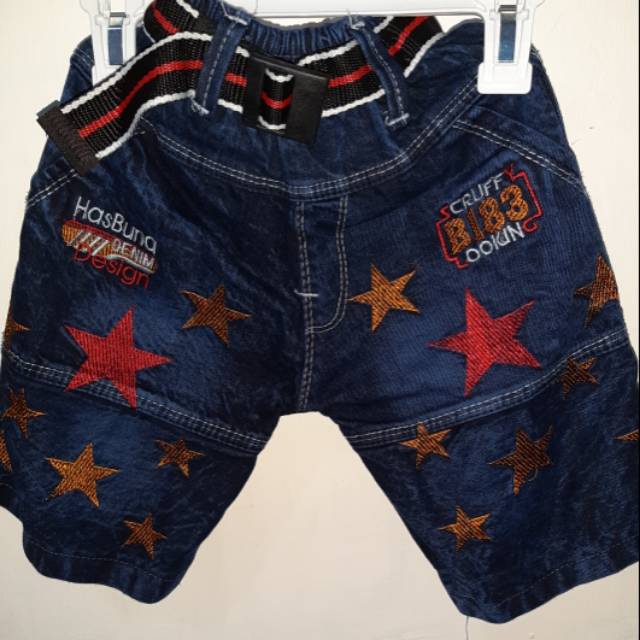 CELANA JEANS PENDEK ANAK UMURAN 3 4 5