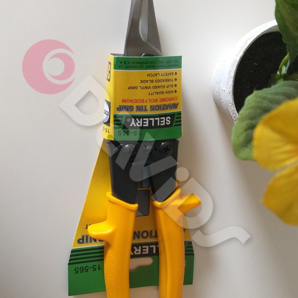 Sellery Gunting Baja Ringan Seng Galvalum Plat Holo Hollow 10 Inch