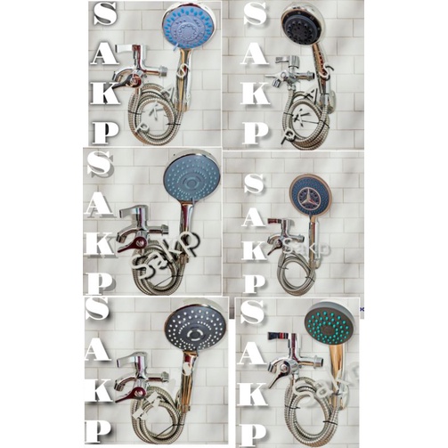 shower mandi set hand shower+kran shower