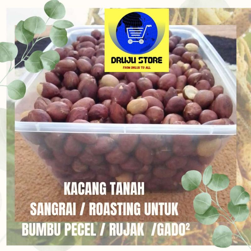 

kacang tanah sangrai / goreng / oven bahan pecel,gado2,rujak dll