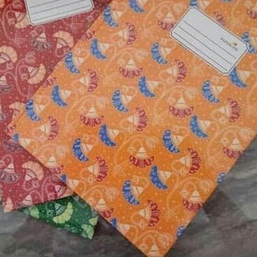 

✶ Buku Folio bergaris hardcover PAPERLINE 100 lembar ➹