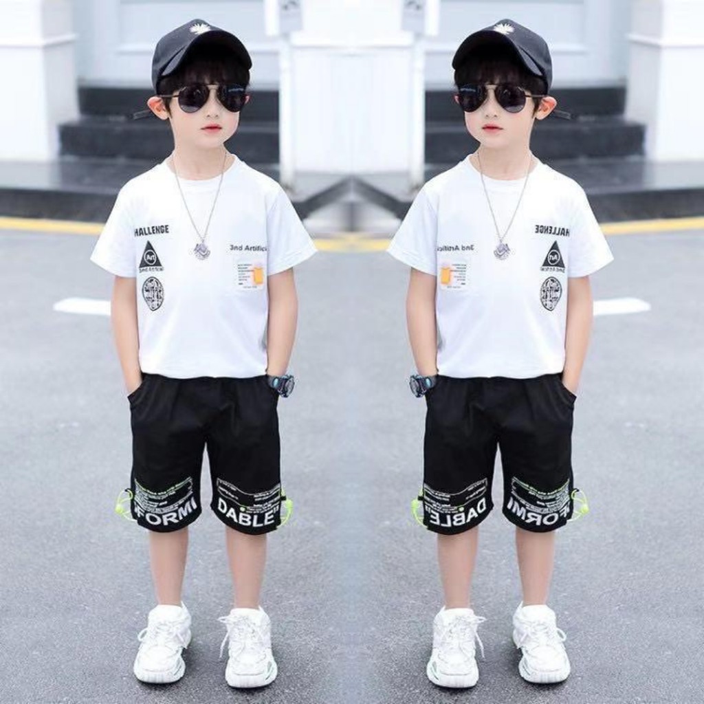 Casual Set Baju Setelan Anak Laki Import Baju Anak Fashion Anak import Baju Set Import setelan anak 