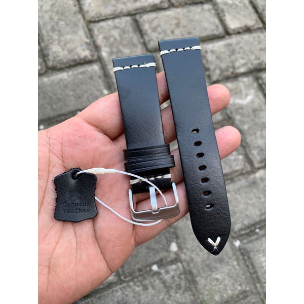 Strap Tali Jam Tangan Kulit Genuine lether produk Import