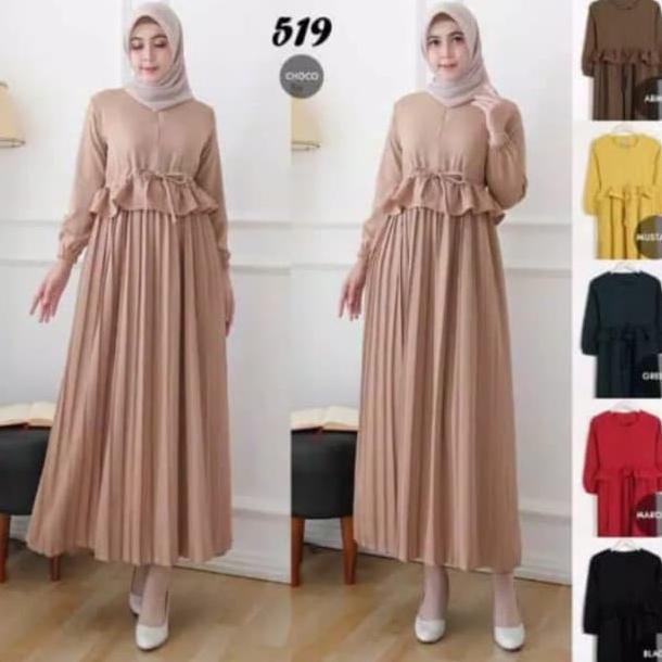 Gamis Denada Plisket