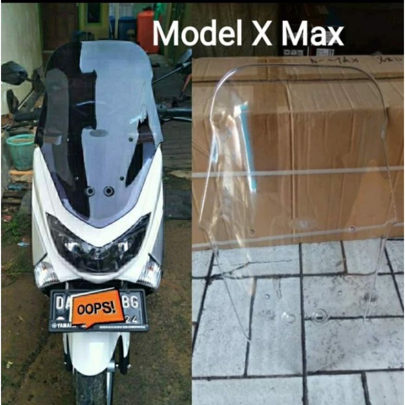 Visor Windshield Yamaha Nmax lama Model Xmax