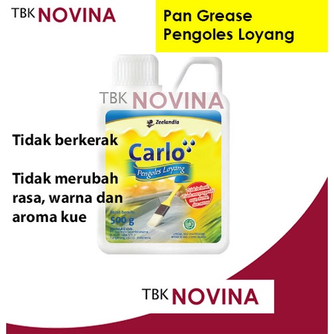 CARLO PENGOLES LOYANG / GREASE PAN / MINYAK LOYANG 500gr