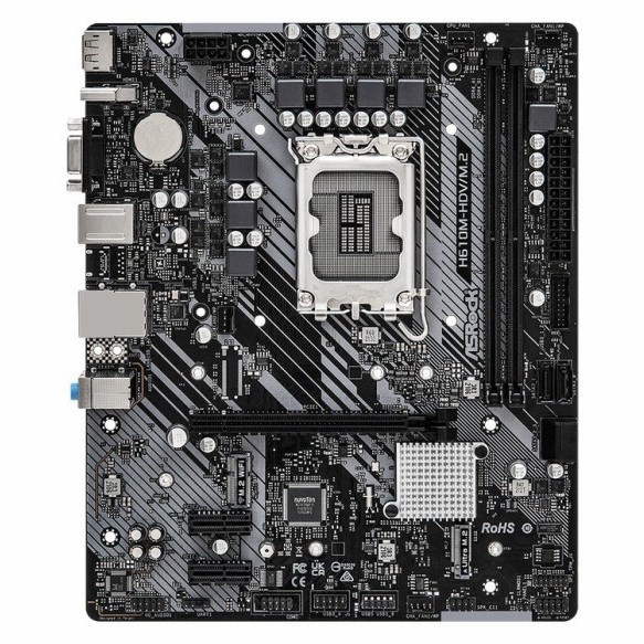 ASRock H610M-HDV/M.2 (LGA1700, H610, DDR4, USB3.2, SATA3)