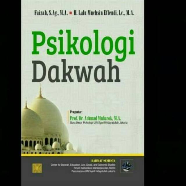 

Psikologi dakwah. Buku original