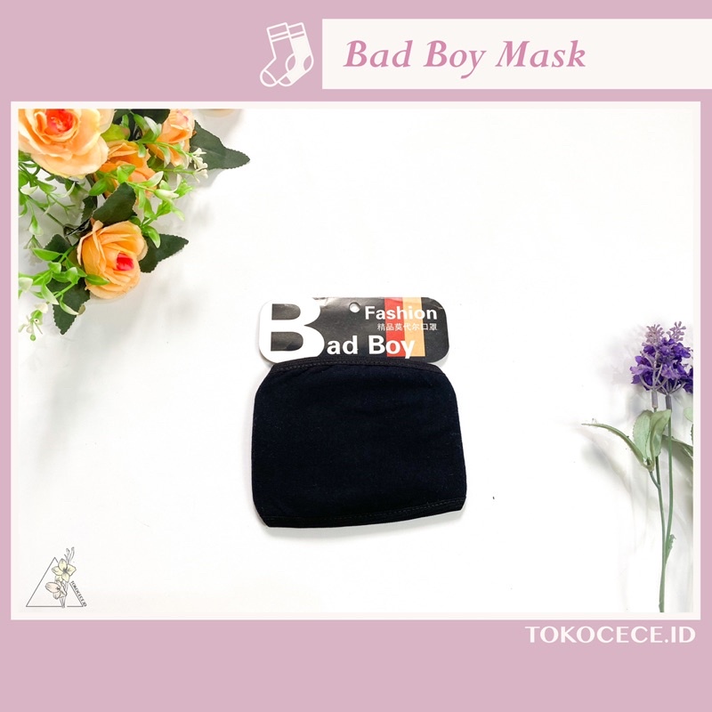 masker kain hitam dewasa badby masker motor masker pertukangan anti polusi