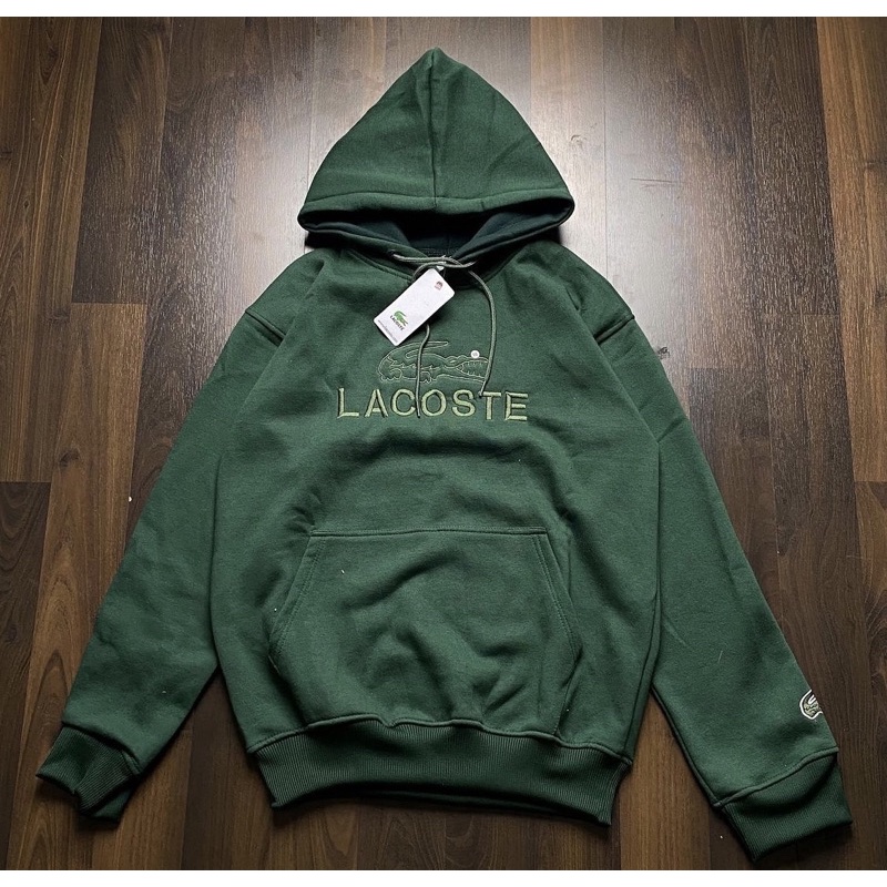 HOODIE LACOSTE BORDIR NEW & ORIGINAL