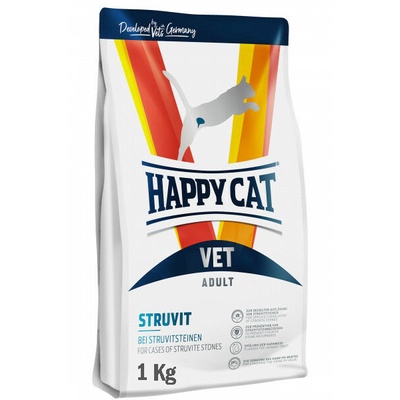 Happy Cat Vet Struvit 1 Kg Urinary SO FLUTD Makanan Kucing S/O Fresh Pack